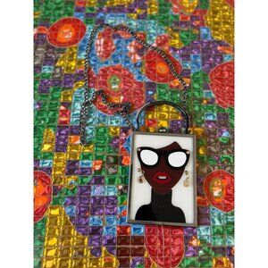 BOUTIQUE Women’s Hardsided Clutch Crossbody Bag